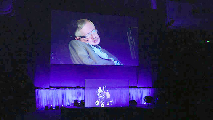 Stephen-Hawking holograma