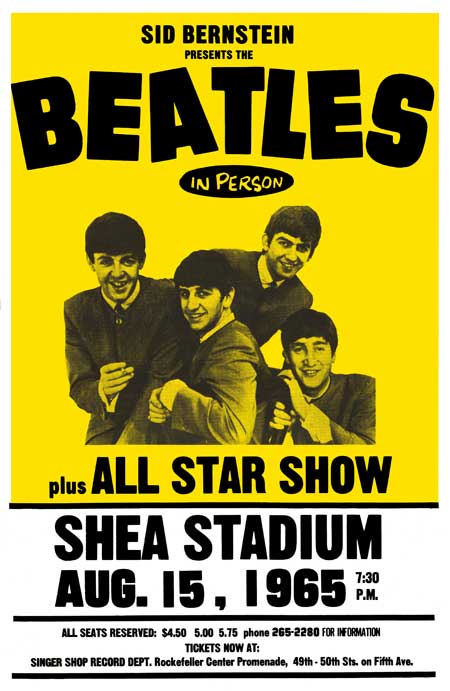 The Beatles Shea Stadium 1965