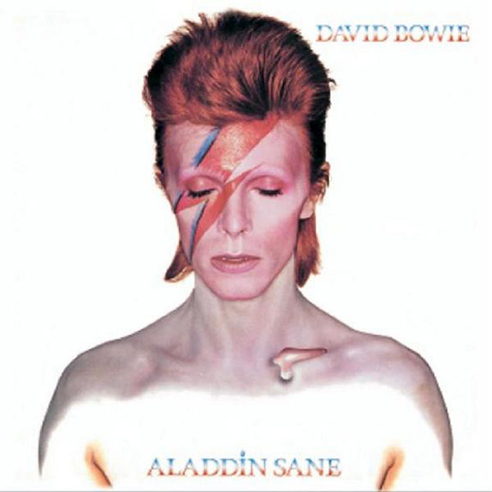 David Bowie Aladdin Sane rayo