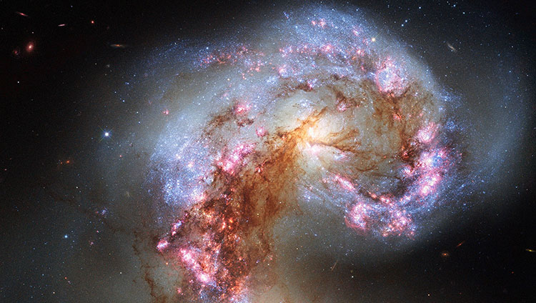 galaxia de las antenas