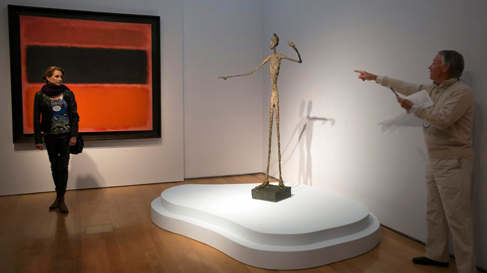 Alberto Giacometti - L'homme au doigt