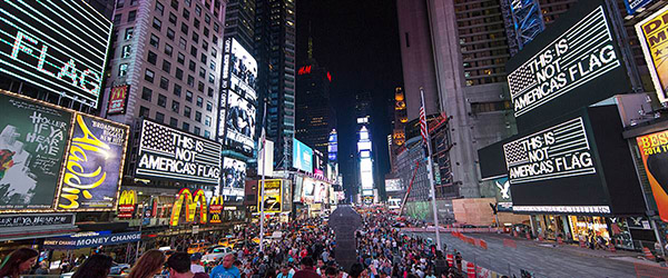 Alfredo Jaar Times Square