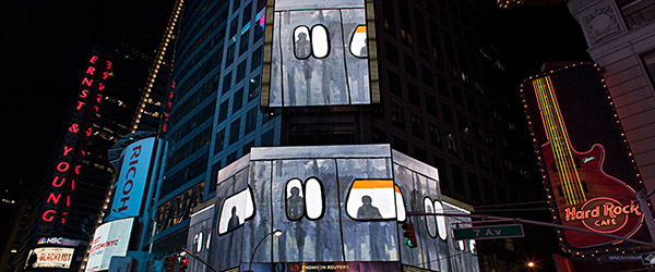 Ezra Wube Times Square