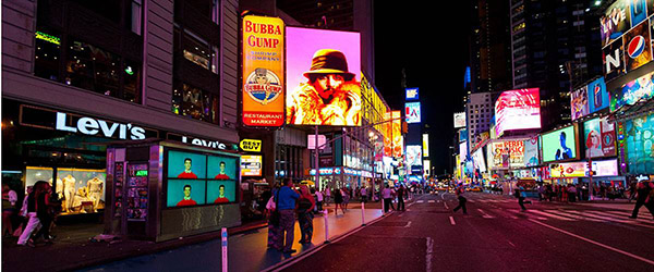 Robert Wilson Times Square