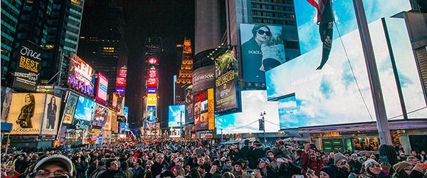 Yoko Ono Times Square