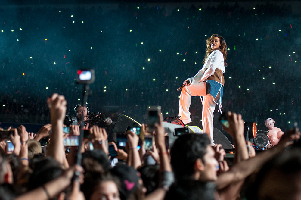 Rihanna en Chile | Fotógrafo: Javier Valenzuela