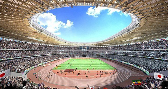 Estadio Olimpico Tokio 2020 Diseño A