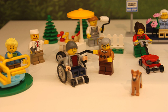 Lego silla de ruedas