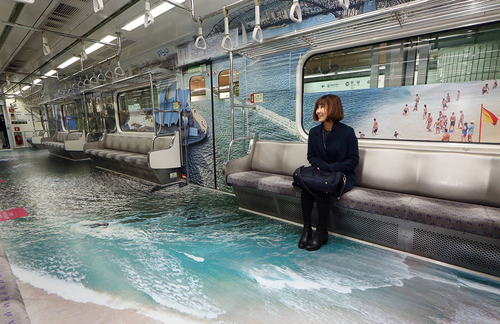 Metro de Seul fotografias viajes