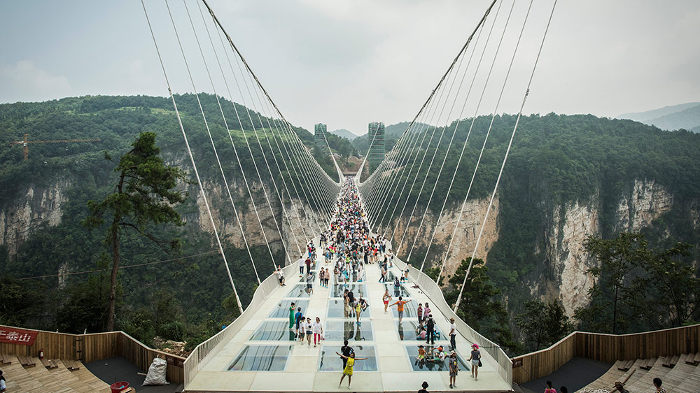 Puente China cristal